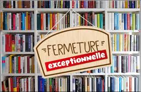 (Français) Fermeture exceptionnelle de la bibliothèque en mars