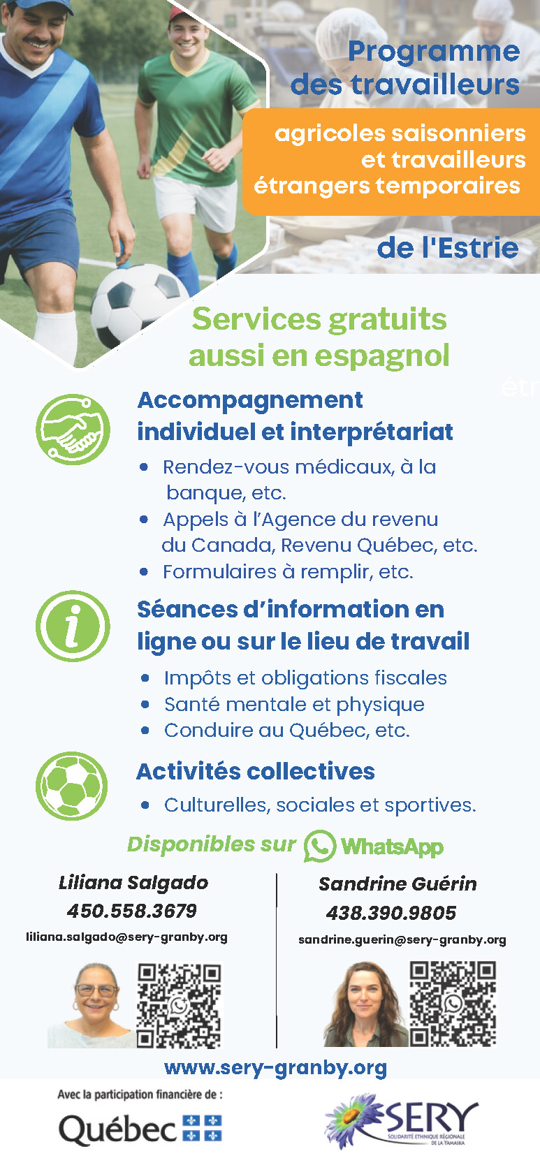 Programme des travailleurs agricoles saisonniers et étrangers temporaires